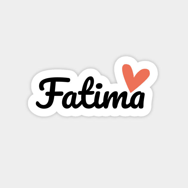 Fatima ♥ Sticker by Go-Postal